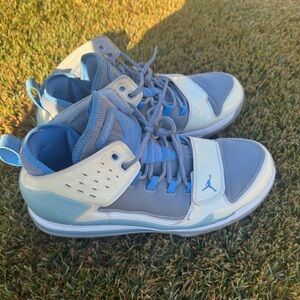 Nike Blue and Gray Athletic Shoes